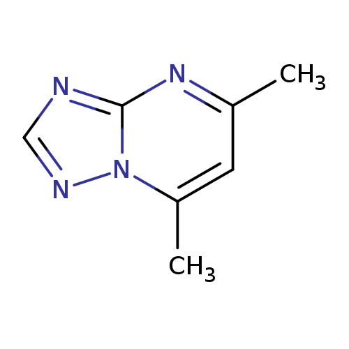 Cc1cc(C)n2c(n1)ncn2