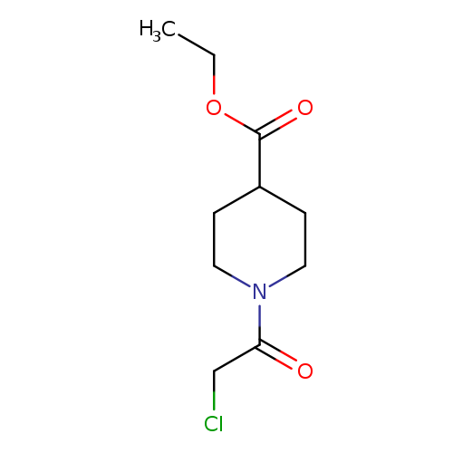 CCOC(=O)C1CCN(CC1)C(=O)CCl