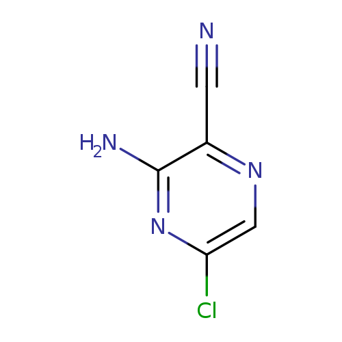 Nc1nc(Cl)cnc1C#N