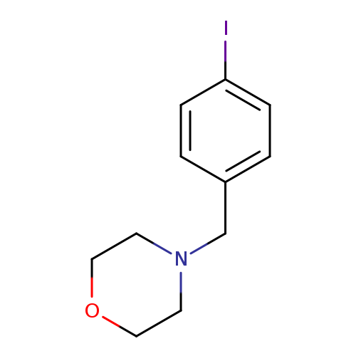 Ic1ccc(cc1)CN1CCOCC1