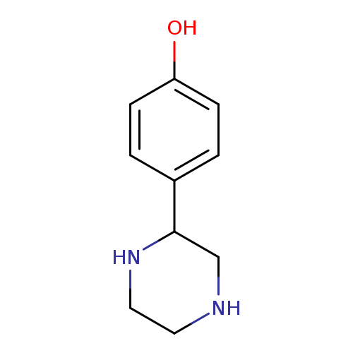 Oc1ccc(cc1)C1NCCNC1