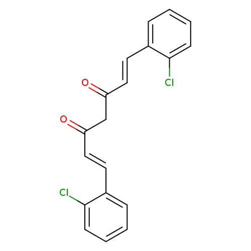 O=C(CC(=O)/C=C/c1ccccc1Cl)/C=C/c1ccccc1Cl