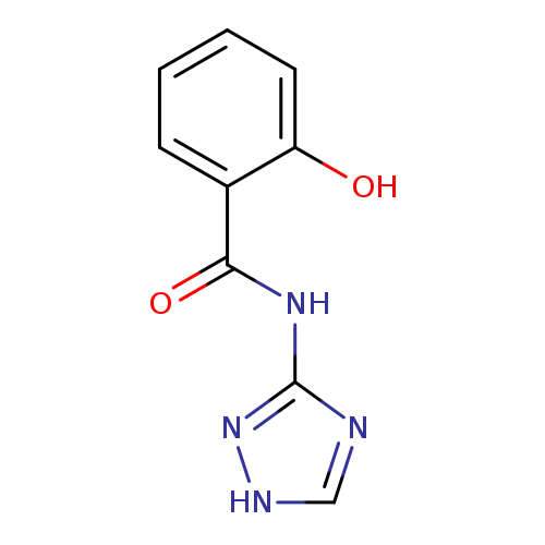 O=C(c1ccccc1O)Nc1n[nH]cn1