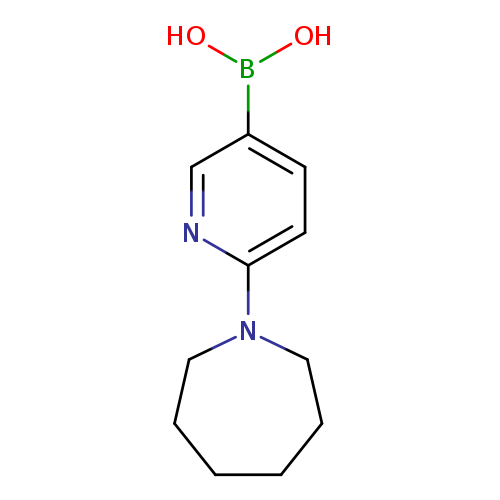 OB(c1ccc(nc1)N1CCCCCC1)O