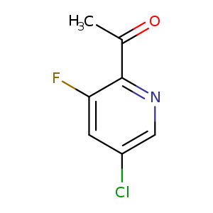 Clc1cnc(c(c1)F)C(=O)C