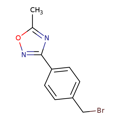 BrCc1ccc(cc1)c1noc(n1)C