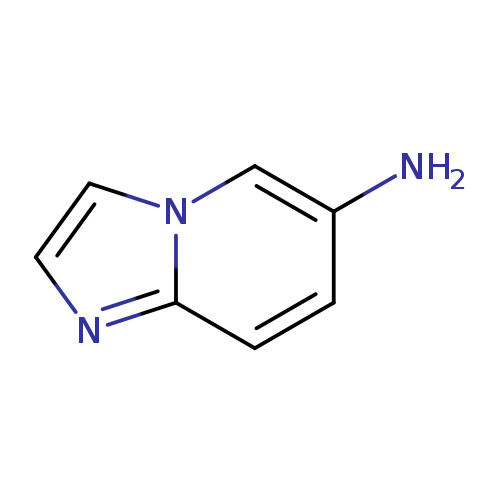 Nc1ccc2n(c1)ccn2