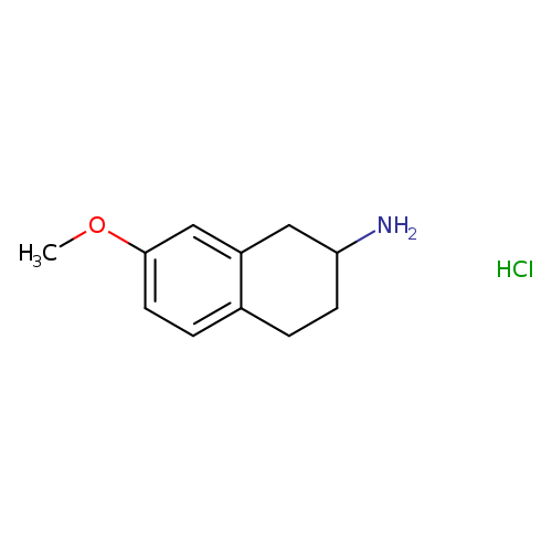 COc1ccc2c(c1)CC(CC2)N.Cl