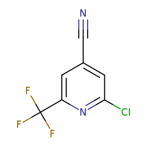 N#Cc1cc(Cl)nc(c1)C(F)(F)F