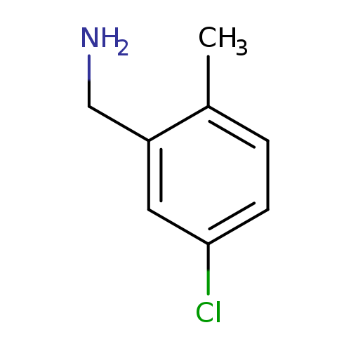 NCc1cc(Cl)ccc1C