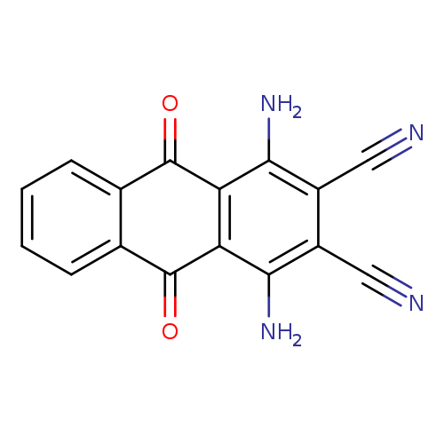 N#Cc1c(N)c2C(=O)c3ccccc3C(=O)c2c(c1C#N)N