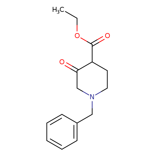 CCOC(=O)C1CCN(CC1=O)Cc1ccccc1