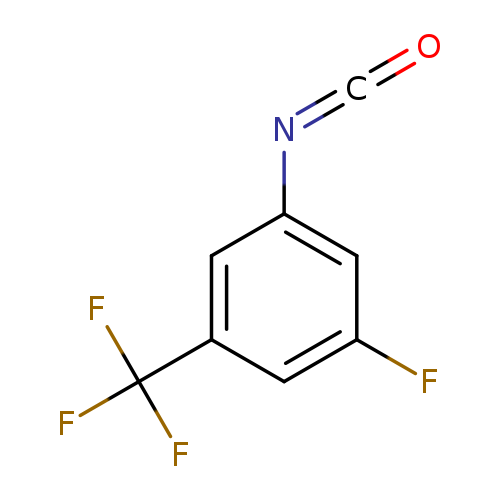 O=C=Nc1cc(F)cc(c1)C(F)(F)F
