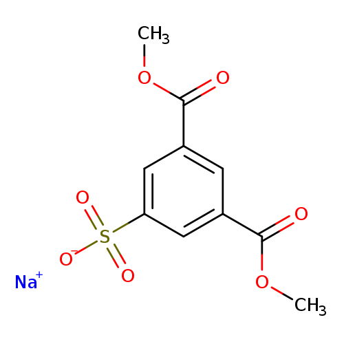 COC(=O)c1cc(cc(c1)S(=O)(=O)[O-])C(=O)OC.[Na+]