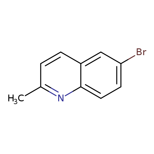 Brc1ccc2c(c1)ccc(n2)C