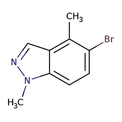 Brc1ccc2c(c1C)cnn2C