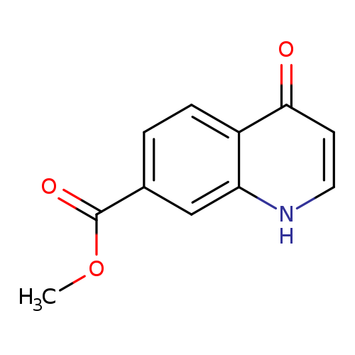 COC(=O)c1ccc2c(c1)[nH]ccc2=O