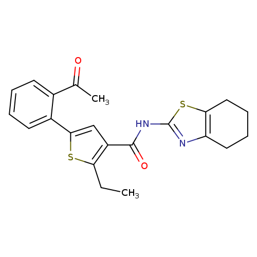 CCc1sc(cc1C(=O)Nc1nc2c(s1)CCCC2)c1ccccc1C(=O)C
