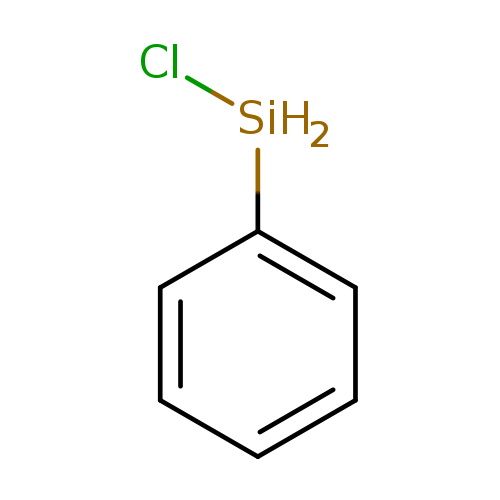 Cl[SiH2]c1ccccc1