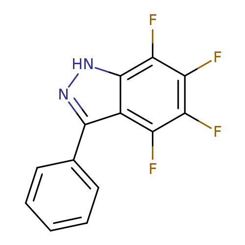 Fc1c(F)c(F)c2c(c1F)c(n[nH]2)c1ccccc1