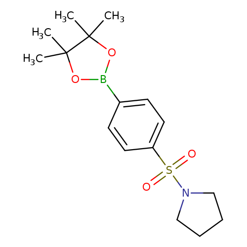 O=S(=O)(c1ccc(cc1)B1OC(C(O1)(C)C)(C)C)N1CCCC1