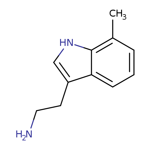 Cc1cccc2c1[nH]cc2CCN
