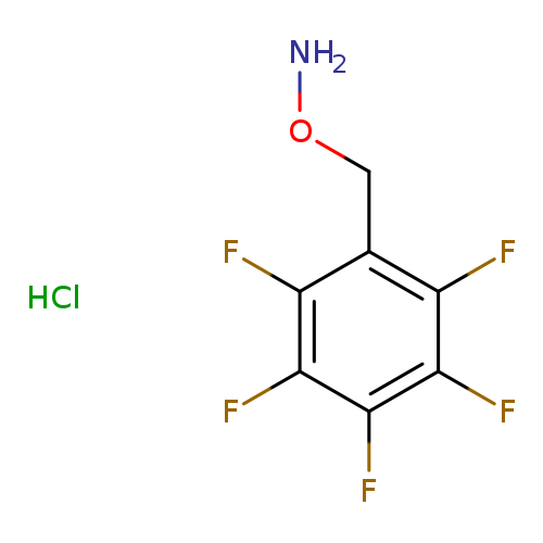 NOCc1c(F)c(F)c(c(c1F)F)F.Cl