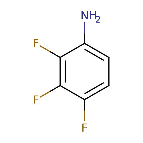 Nc1ccc(c(c1F)F)F