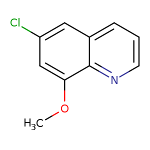 COc1cc(Cl)cc2c1nccc2