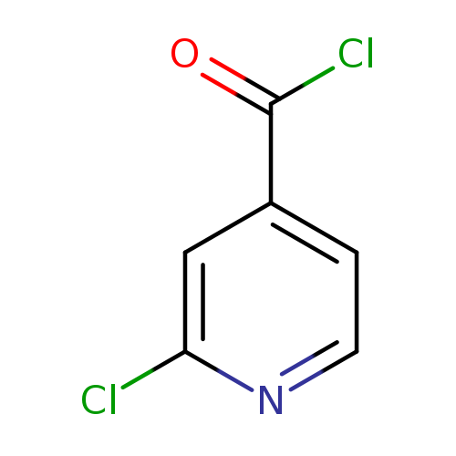 Clc1nccc(c1)C(=O)Cl