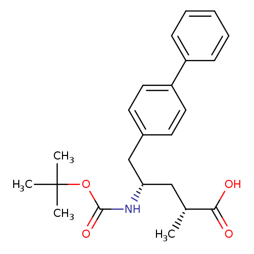 C[C@@H](C(=O)O)C[C@@H](Cc1ccc(cc1)c1ccccc1)NC(=O)OC(C)(C)C