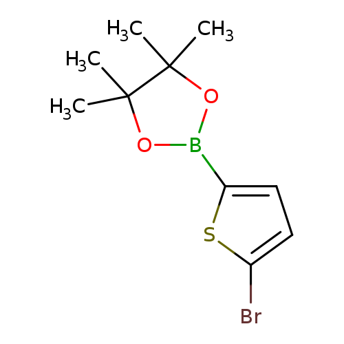 CC1(C)OB(OC1(C)C)c1ccc(s1)Br