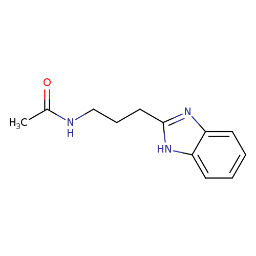CC(=O)NCCCc1nc2c([nH]1)cccc2