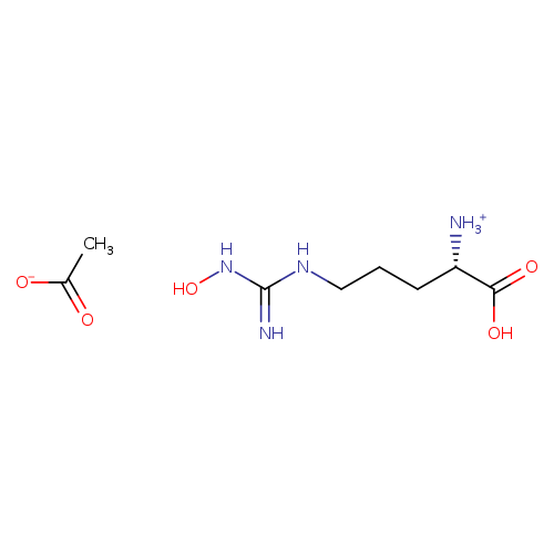 [O-]C(=O)C.ONC(=N)NCCC[C@@H](C(=O)O)[NH3+]