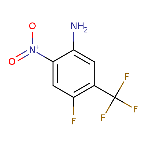 Fc1cc([N+](=O)[O-])c(cc1C(F)(F)F)N