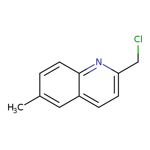 ClCc1ccc2c(n1)ccc(c2)C