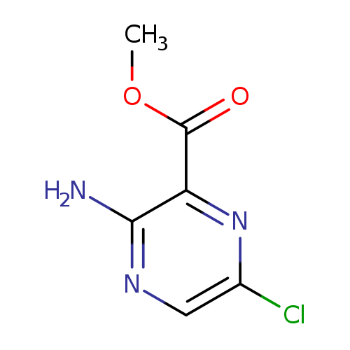 COC(=O)c1nc(Cl)cnc1N