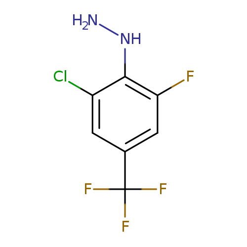 NNc1c(F)cc(cc1Cl)C(F)(F)F