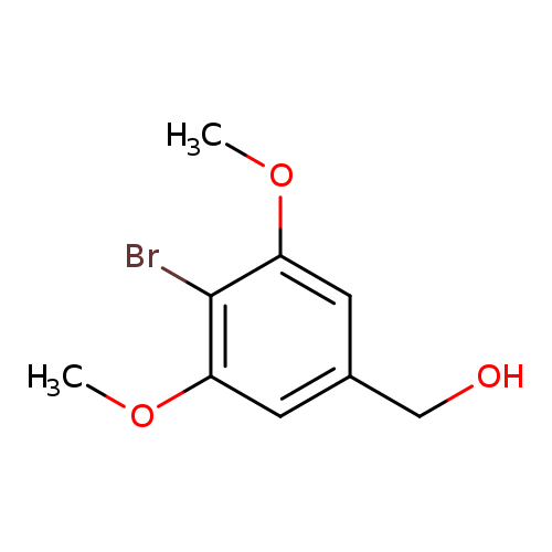 COc1cc(CO)cc(c1Br)OC