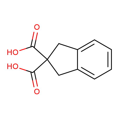 OC(=O)C1(Cc2c(C1)cccc2)C(=O)O