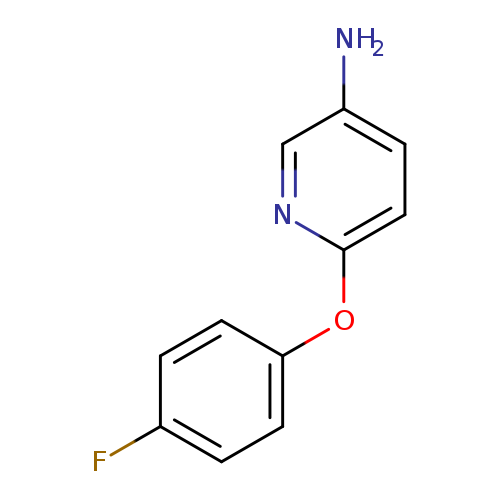 Fc1ccc(cc1)Oc1ccc(cn1)N