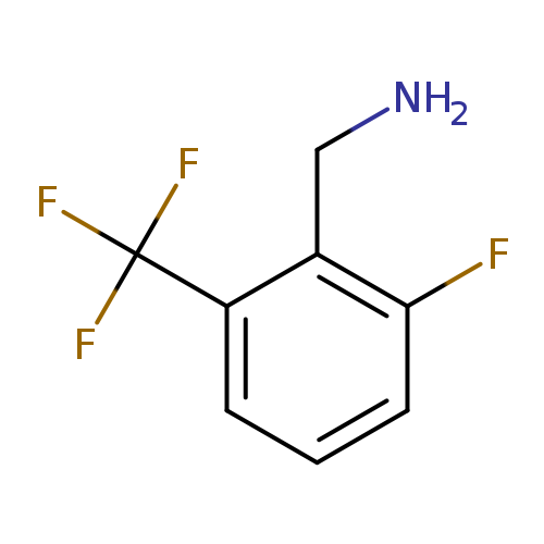 NCc1c(F)cccc1C(F)(F)F