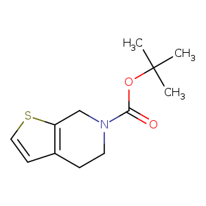 O=C(N1CCc2c(C1)scc2)OC(C)(C)C