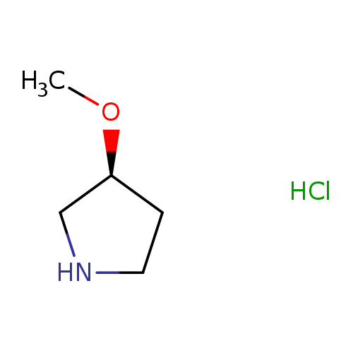 CO[C@@H]1CNCC1.Cl