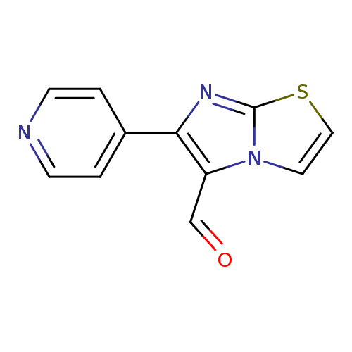 O=Cc1c(nc2n1ccs2)c1ccncc1
