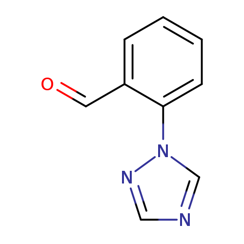 O=Cc1ccccc1n1cncn1