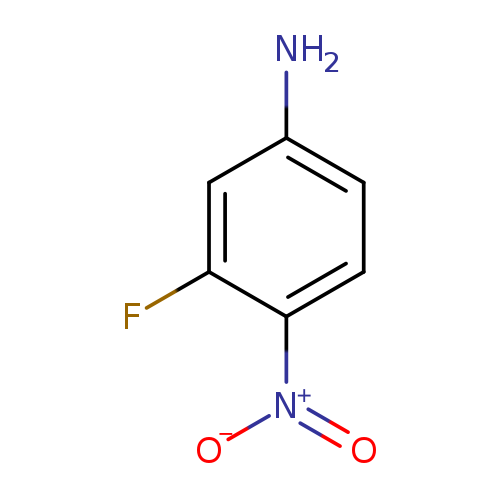 Nc1ccc(c(c1)F)[N+](=O)[O-]