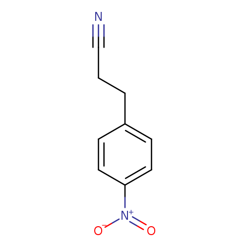 N#CCCc1ccc(cc1)[N+](=O)[O-]