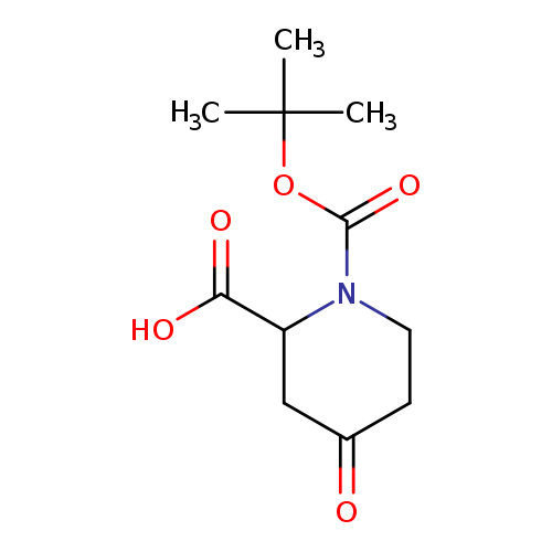 O=C1CCN(C(C1)C(=O)O)C(=O)OC(C)(C)C