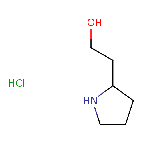 OCCC1CCCN1.Cl